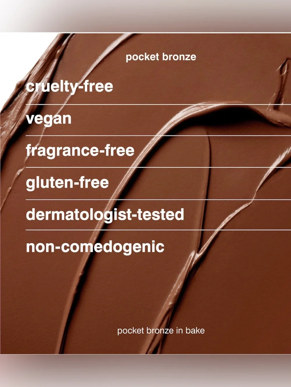 RHODE pocket bronze